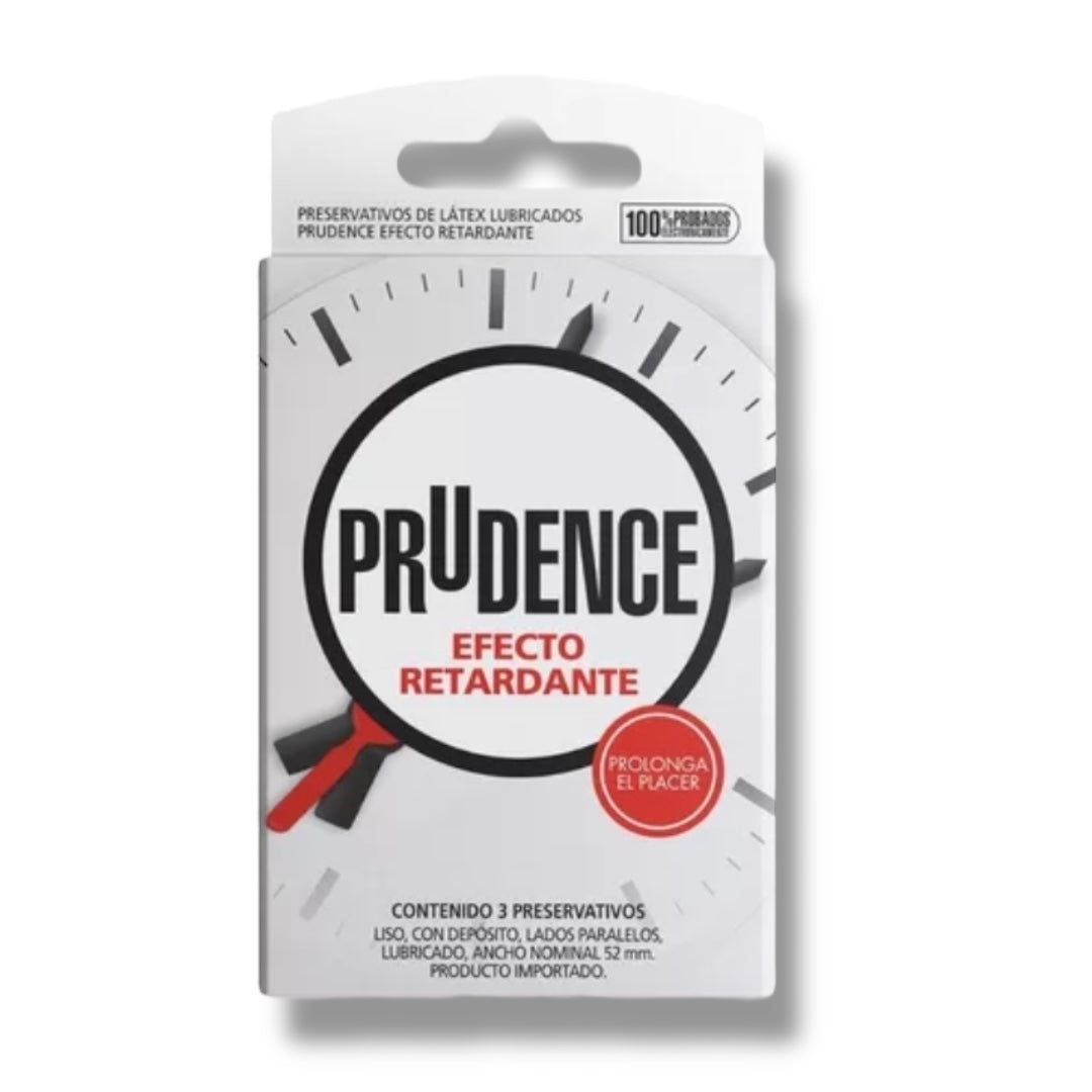 Preservativo Prudence x 3 Efecto Retardante