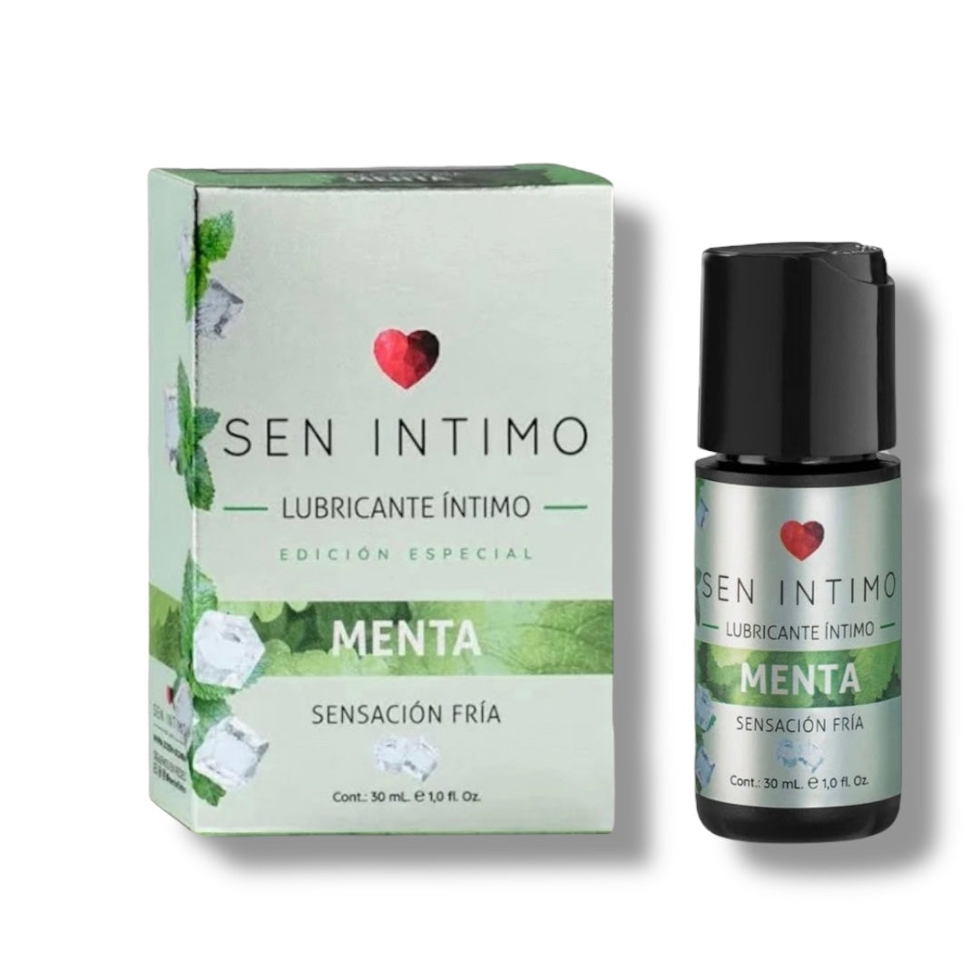 Lubricante Menta Sensación Fria x 30 ml Sen Intimo (Precio Sugerido al Publico $24.900