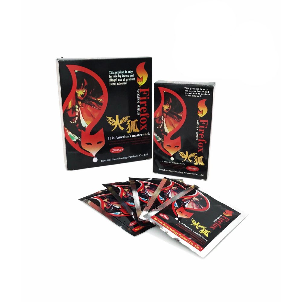 Energizante FireFox 10 Sobres (2 Cajas x Caja 5 Sobres)