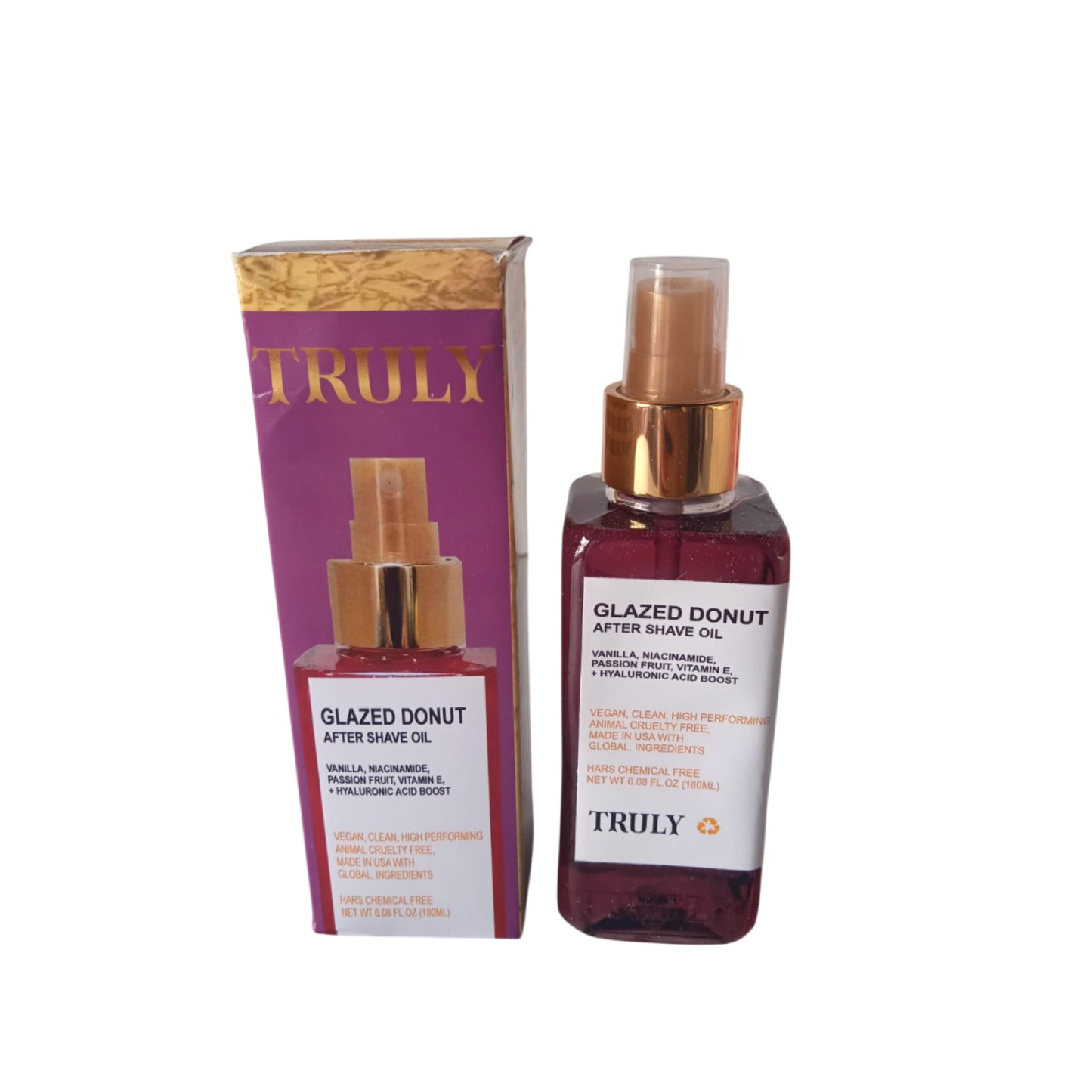 TRULY GLAZED DONUT AFTER SHAVE OIL 180ML