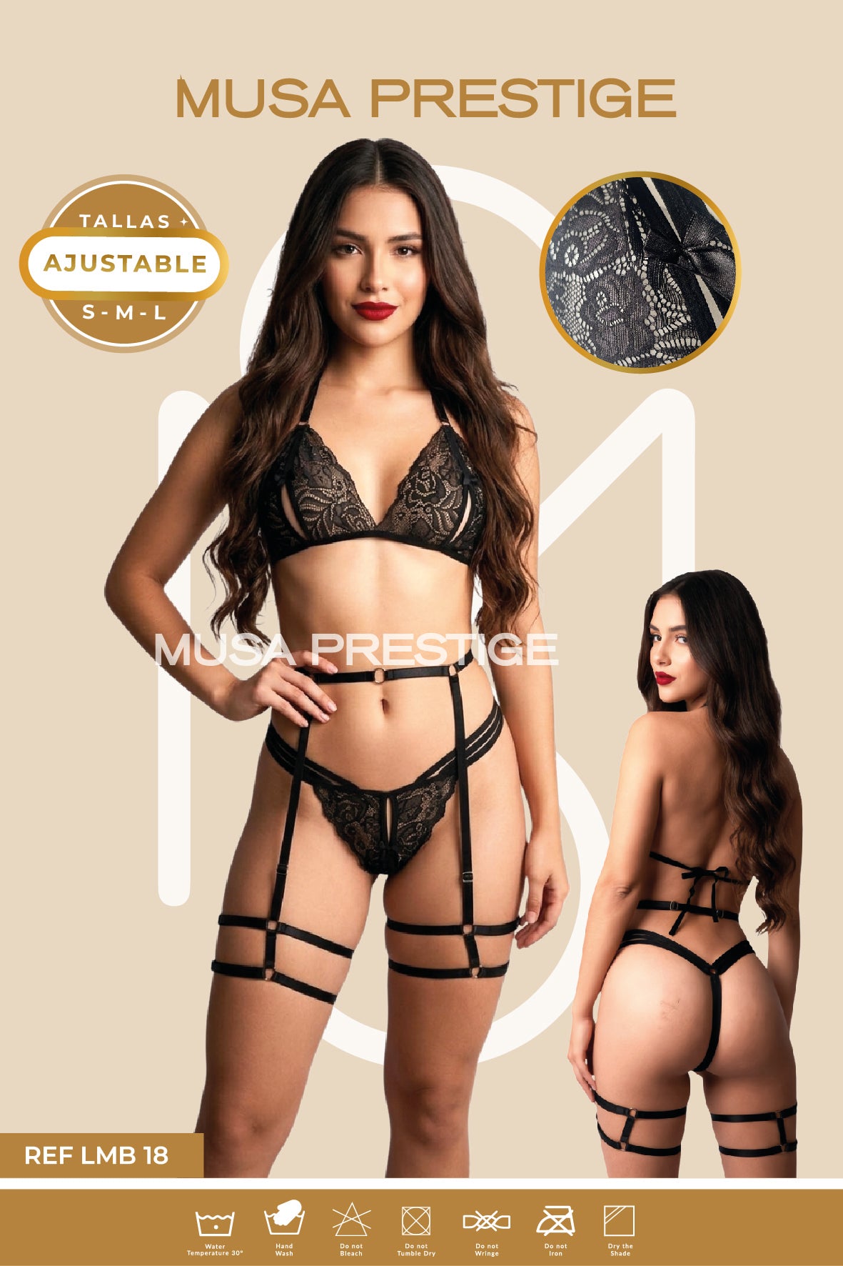 Lencería LMB 18 NEGRO