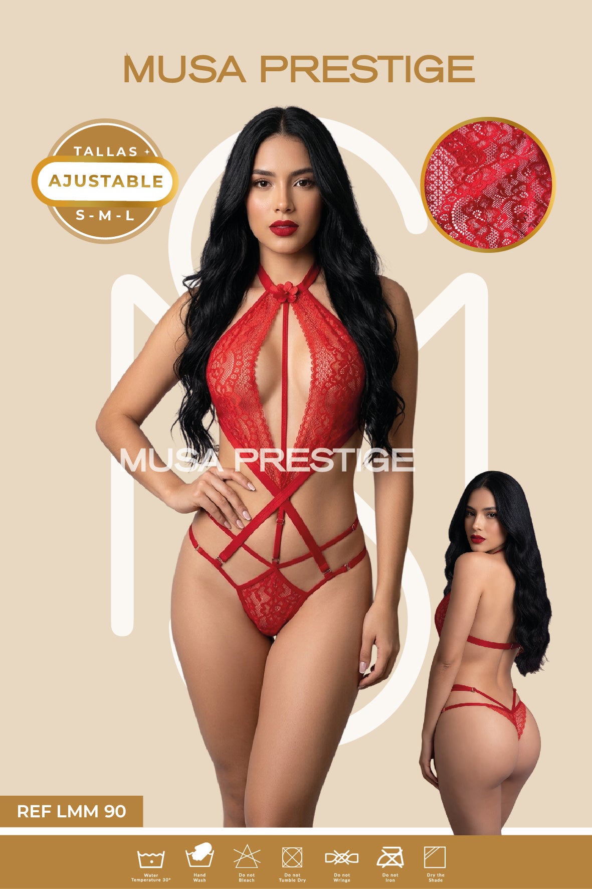 Lenceria LMM90 ROJO
