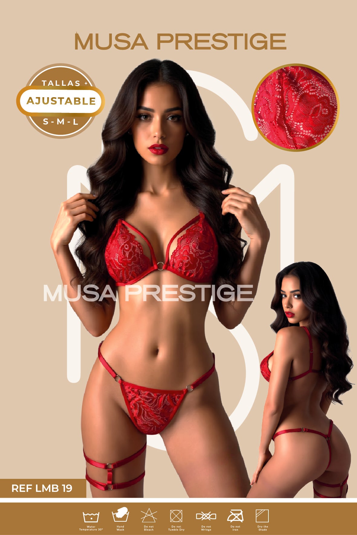 Lencería LMB 19 ROJO