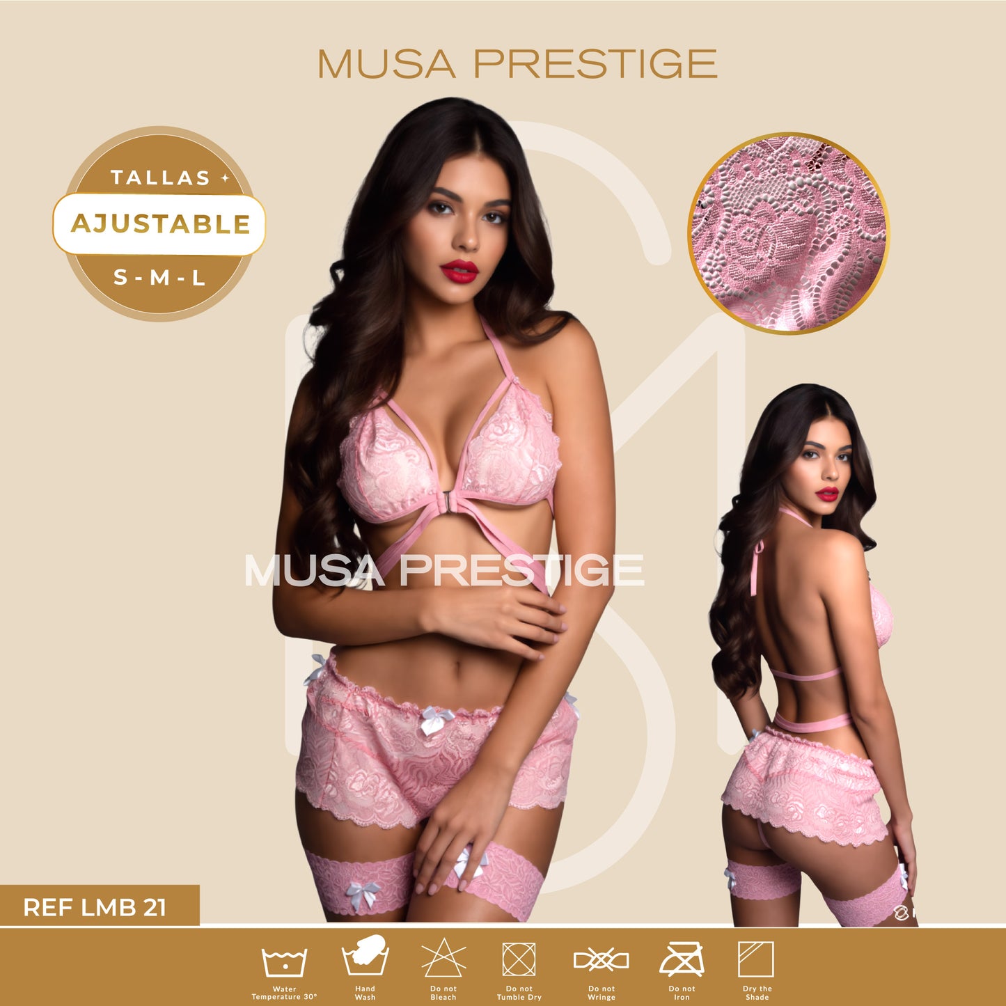 Lencería LMB 21 ROSADO