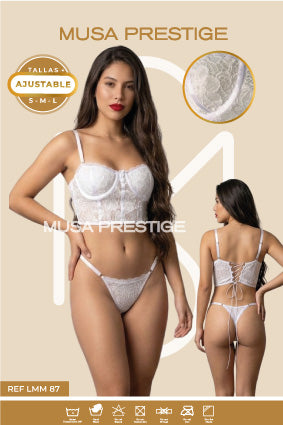 Lenceria LMM 87 BLANCO