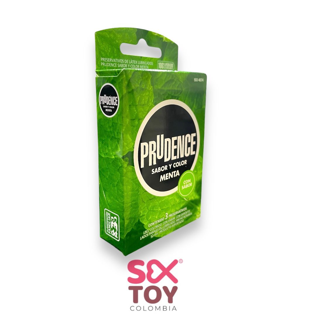 Preservativo Prudence x 3 Menta ( Precio Sugerido al Público: 9.126)