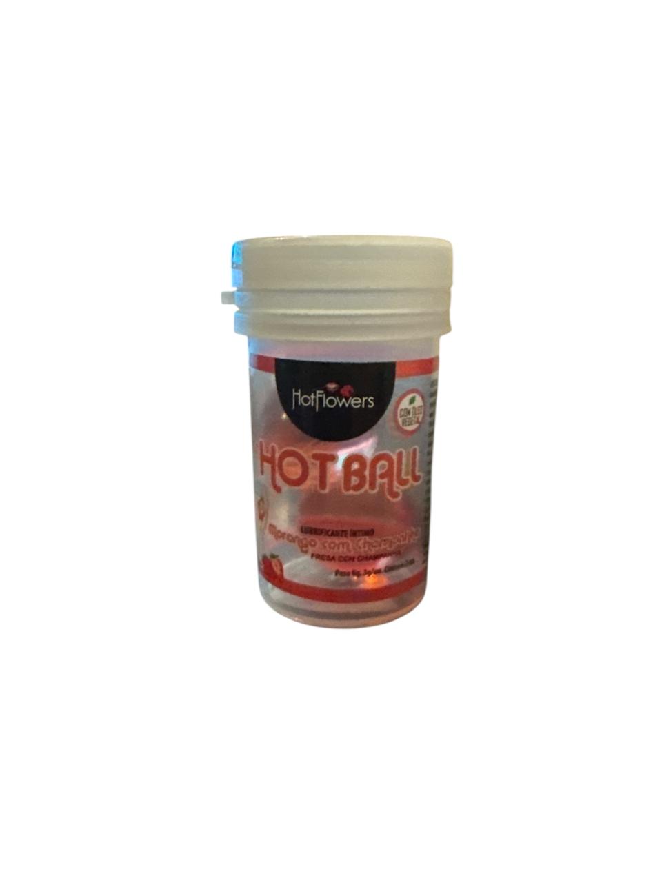 Hot Ball Sensación x 2 FRESA CON CHAMPAG