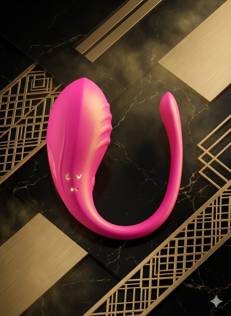 Huevo Vibrador Aurum Con APP Largo total 20 cm