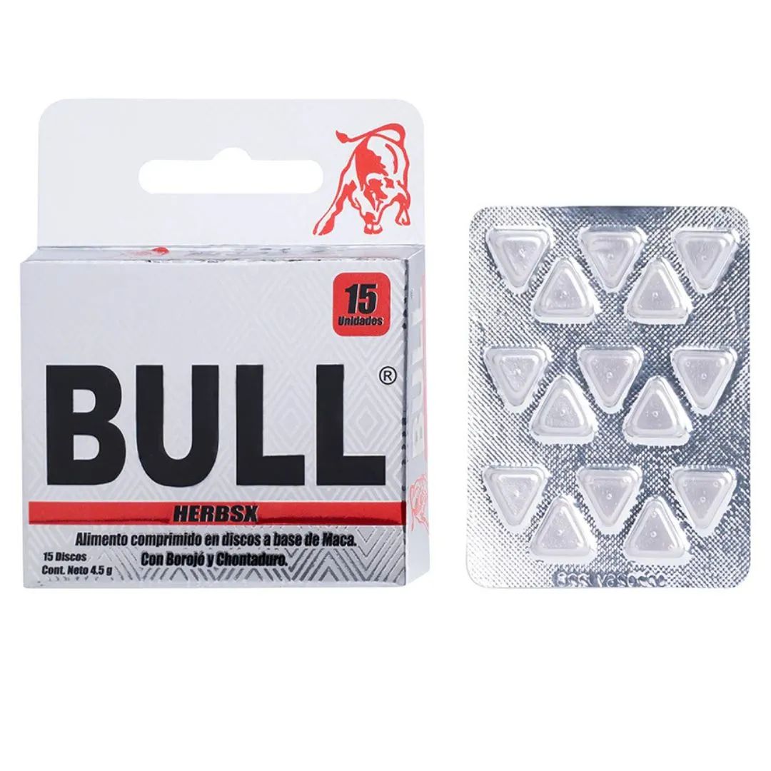 Potencializador X-Bull x 15 Tabletas