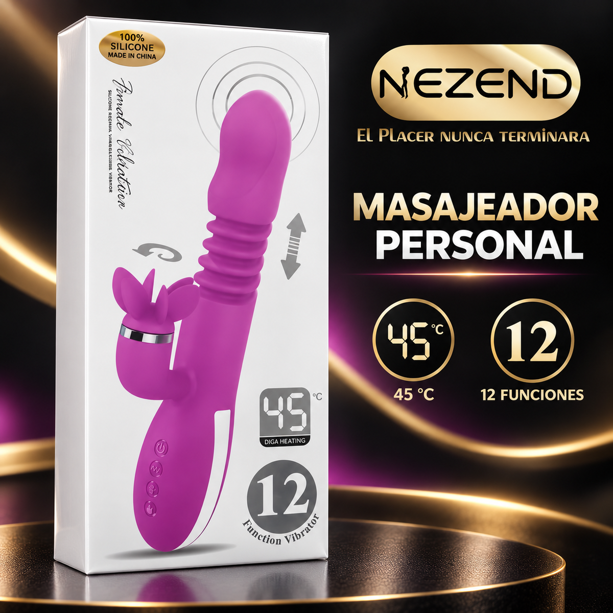 Vibrador Helice Sube y Baja USB