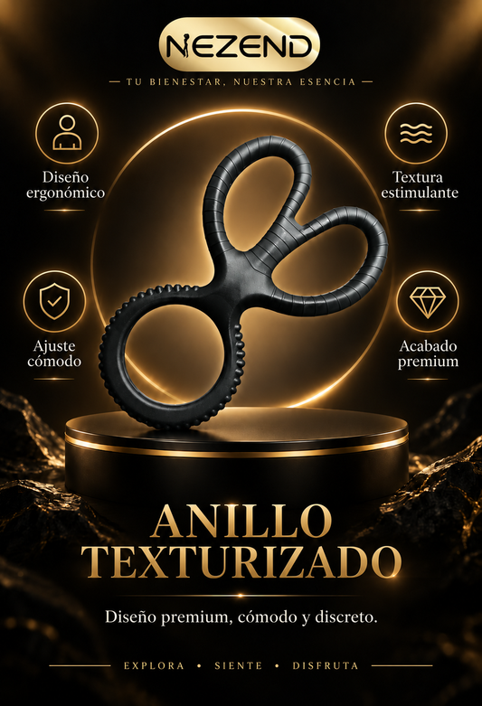 Anillo Retardante Black 632 Largo total 10cm