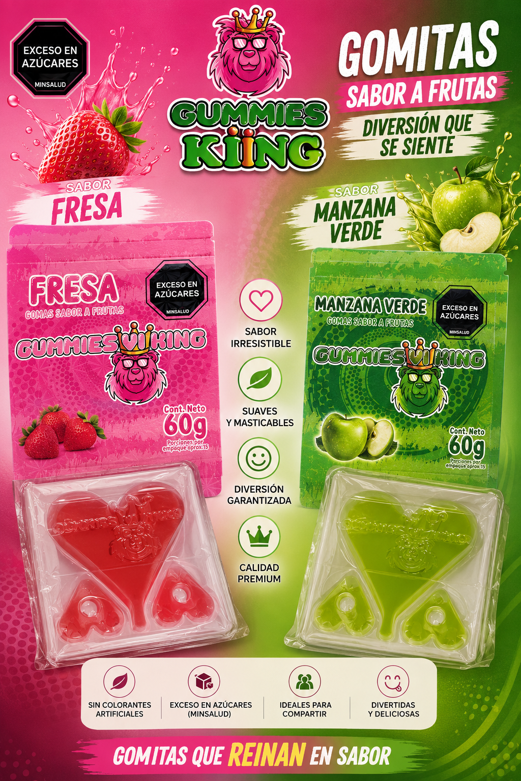 Panty Comestible 2 Sabores Disponibles