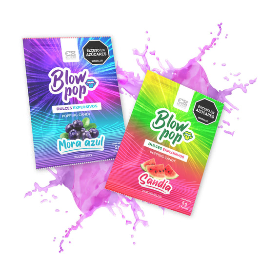 Blow Pop dulces explosivos x 12 sobres