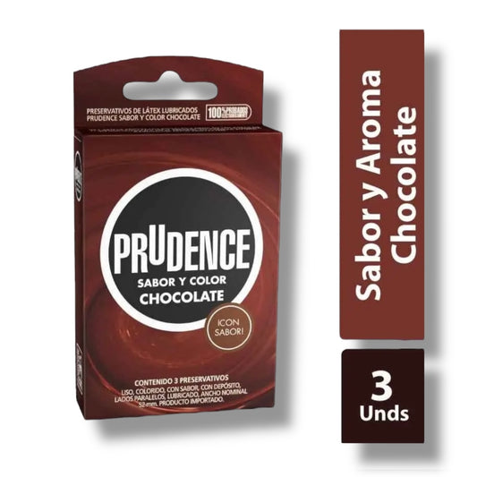 Preservativo Prudence x 3 Chocolate ( Precio Sugerido al Público: 9.126)