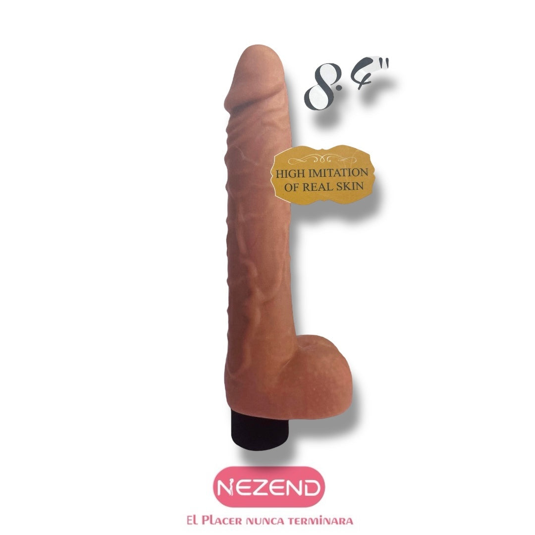 VIBRATION LURE CON TESTICULOS 8.4"