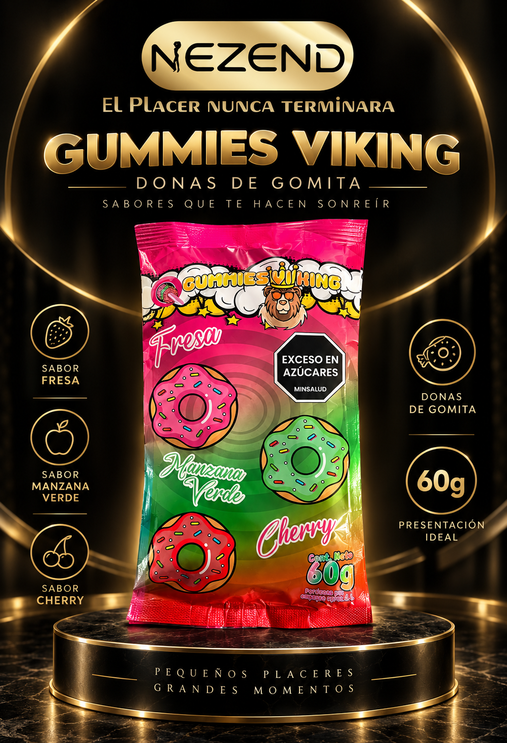 GUMMIES VIKING DONAS