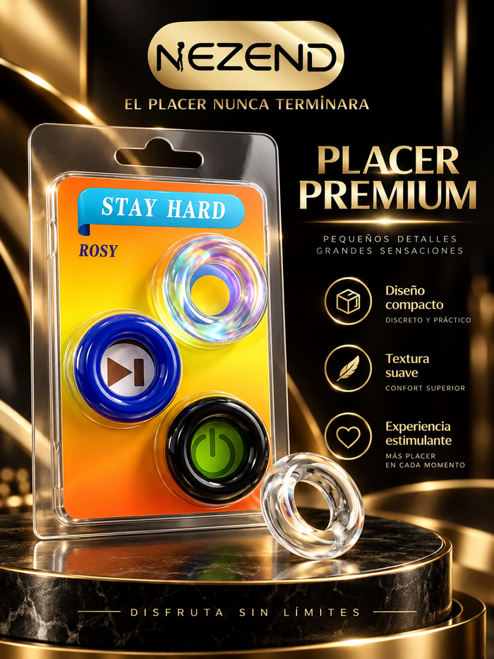 Kit Anillos Retardantes Silicona