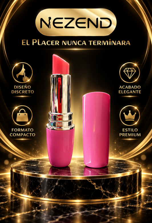 Labial Vibrador Lipstick Vibe Wonderful (PVC) (Largo: 10.5cm)