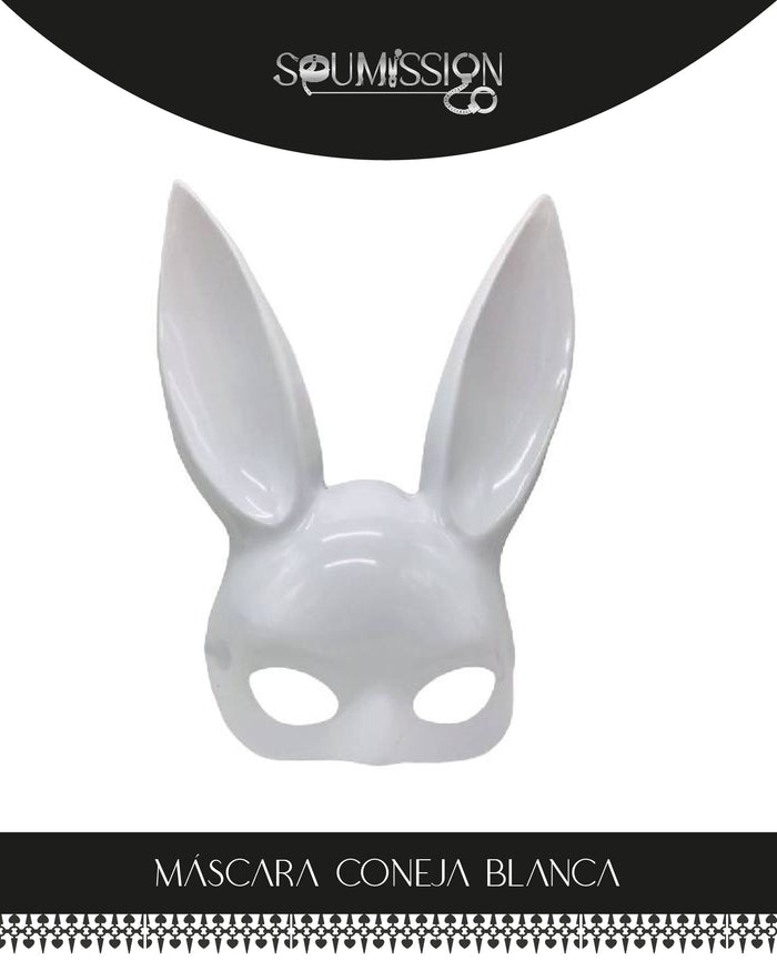 Máscara Coneja Blanca
