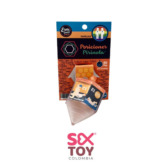 Pirinola Gay para Juego de Posiciones (Precio Sugerido al Público $13.000)