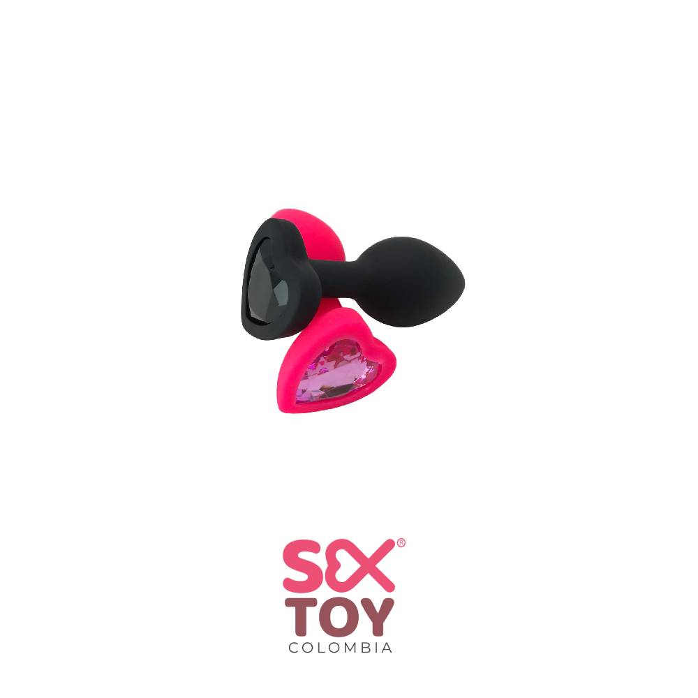 Plug Silicona Corazon Talla S