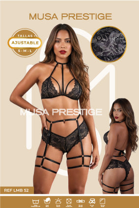 LENCERIA LMB 52 NEGRO