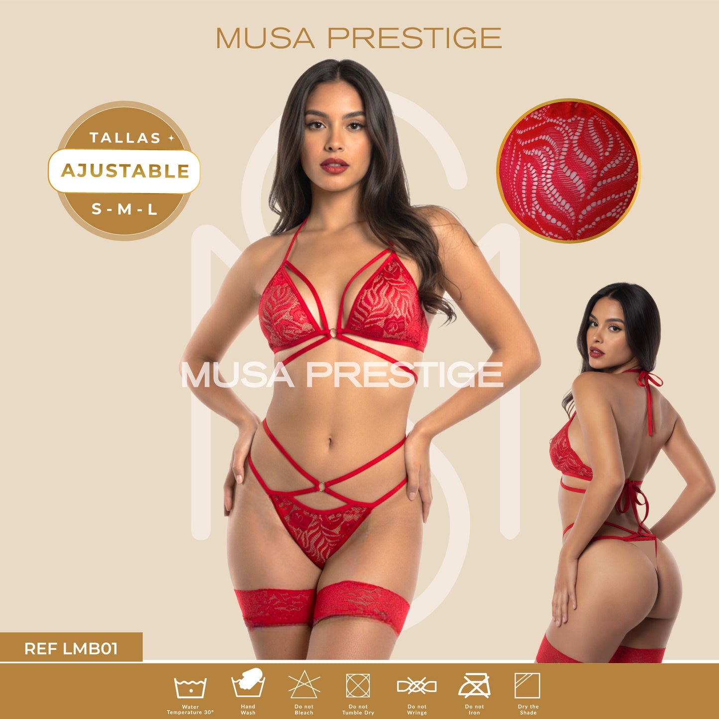 Lencería LMB 01 ROJO