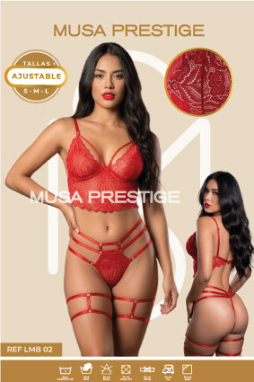 Lenceria LMB02 ROJO
