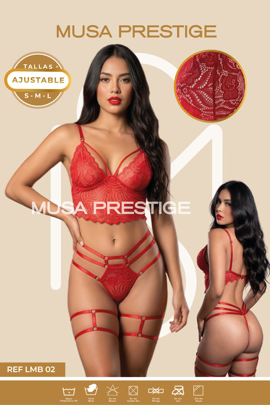 Lenceria LMM02 ROJO