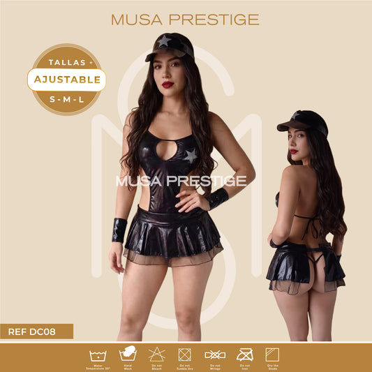 Disfraz Musa Policia DC08