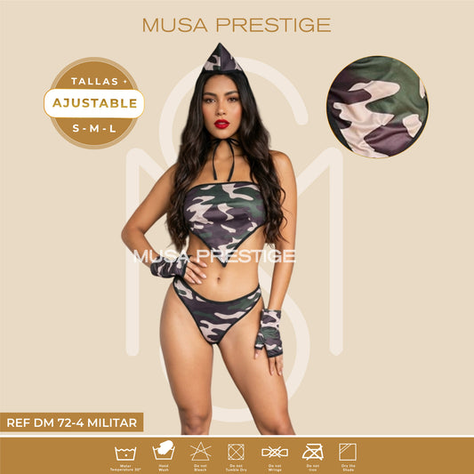 Disfraz Militar DMM72-4