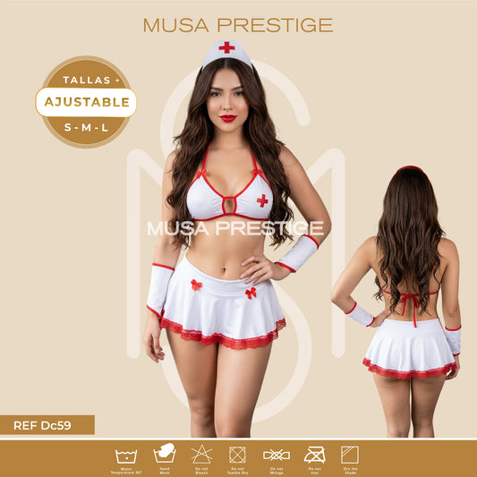 Disfraz Musa Enfermera New DC59