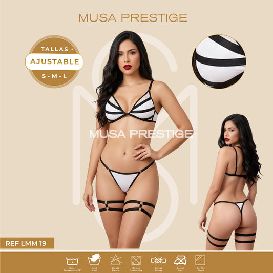 Lenceria LMM 19 NEGRO