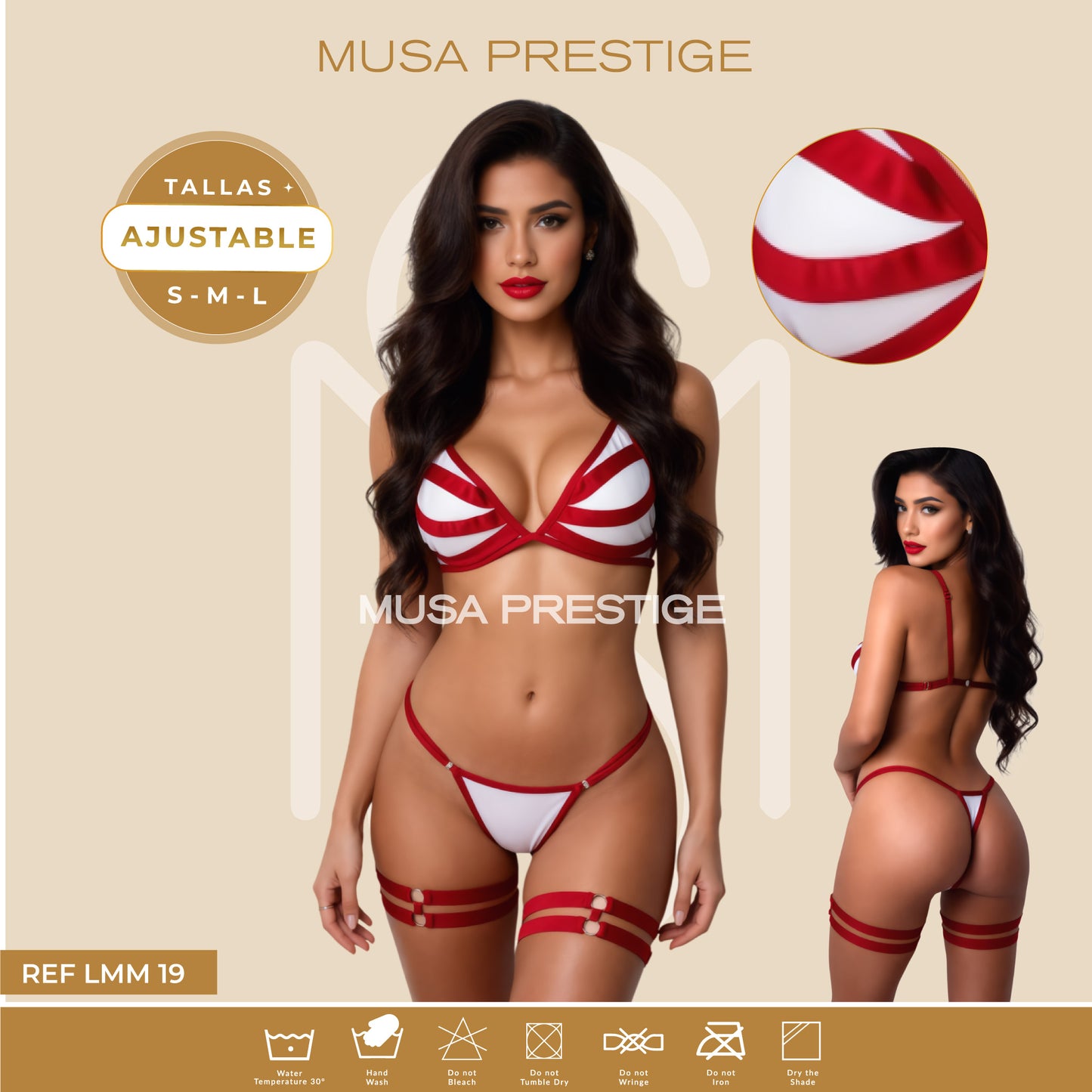 Lenceria LMM19 ROJO