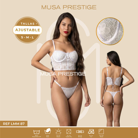Lenceria LMM 87 BLANCO