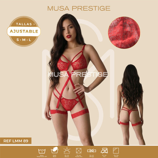 Lenceria Musa LMM89 ROJO