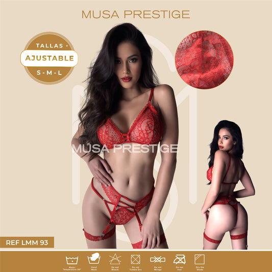 Lenceria Musa LMM93 ROJO