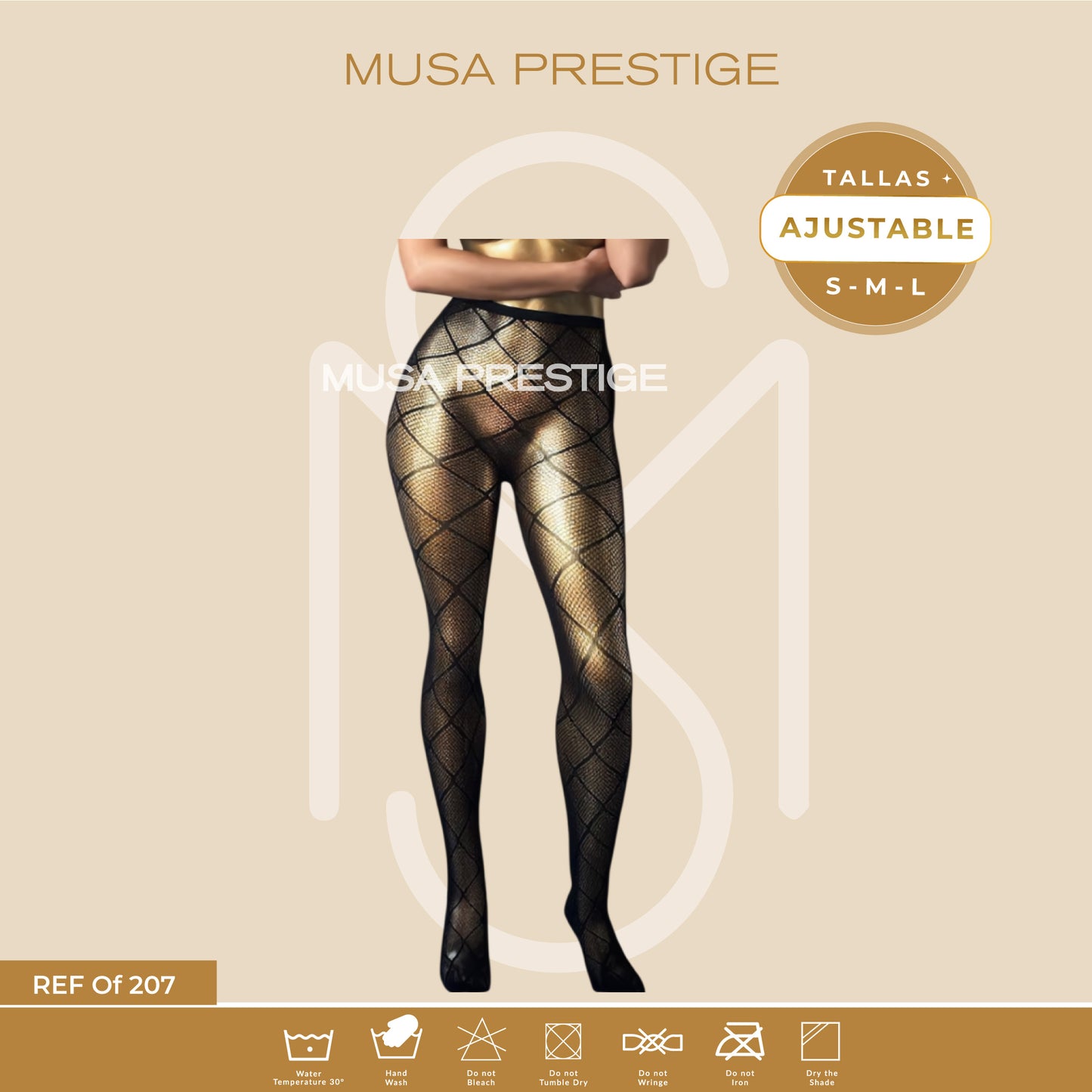 Media Pantalón Diseño Liguero OF207