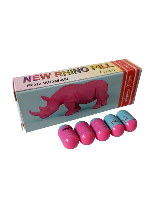 PASTILLAS RINO MUJER IMPORTADO X UNIDAD (5 PASTILLAS)