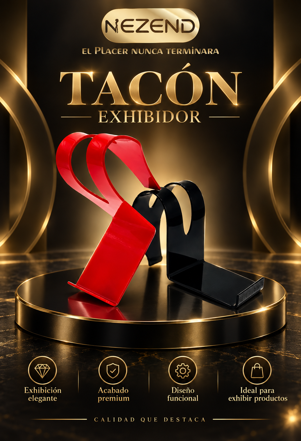 Tacón Exhibidor