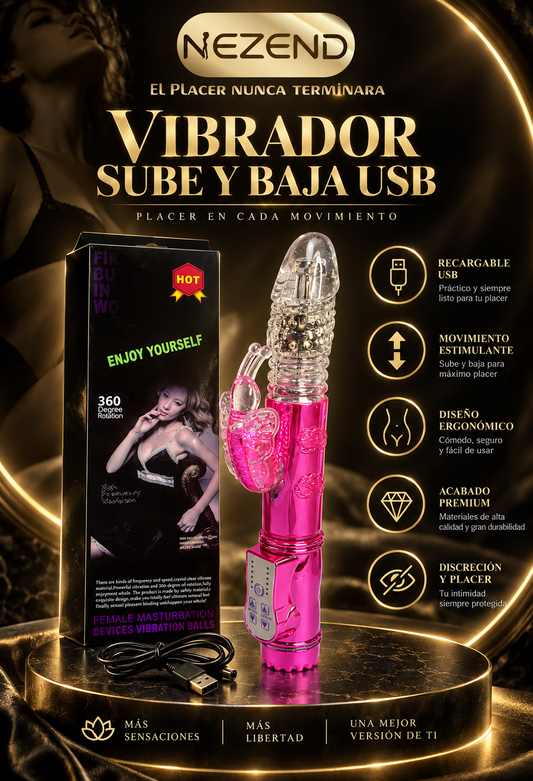 Vibrador Sube y Baja USB Enjoy Yourself
