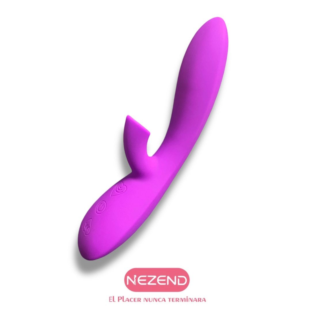 Vibrador Succionador Moncy Rod  602 Largo Total: 21cm