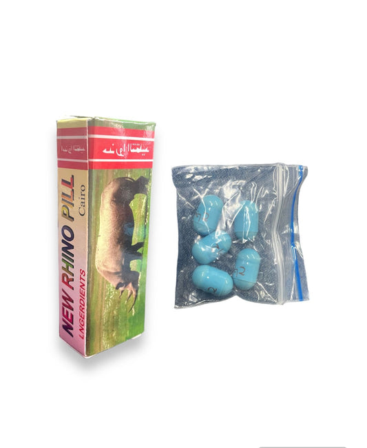 Rino en pastilla hombre x CAJA 5 Unidades Importado