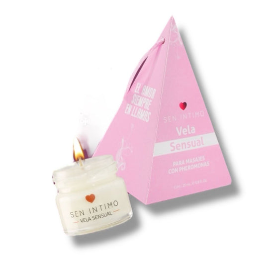 Vela Para Masajes Piramide x25ml Sen Intimo PRECIO PUBLICO 35.000