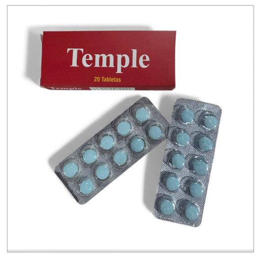Temple Caja x 20 Pastillas Con invima