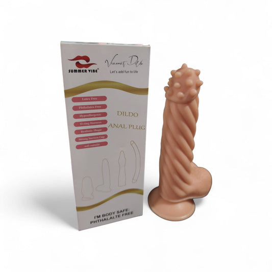 Dildo Espiral Largo TOTAL 20 CMS