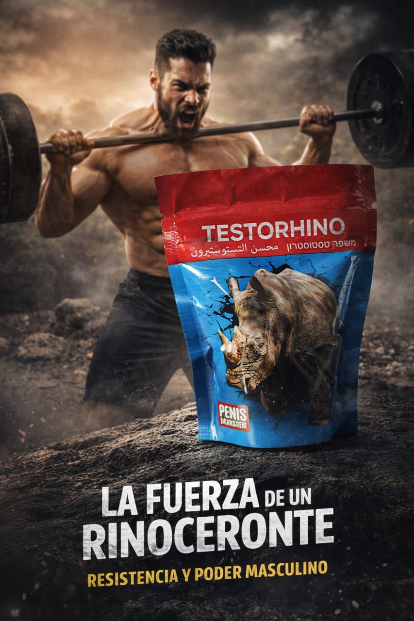 Rino Testosterona Pastilla Hombre x  60 unidades