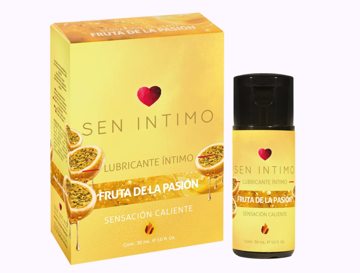 LUBRICANTE ÍNTIMO CALIENTE PASSION FRUIT X 30 ML SEN INTIMO