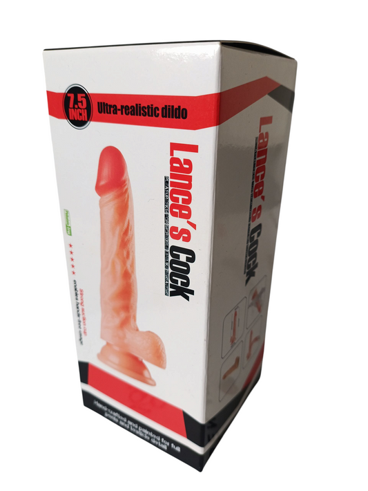 Lance's Cock Dildo Ultra Realistico 7.5" (Largo 19,5cm) no