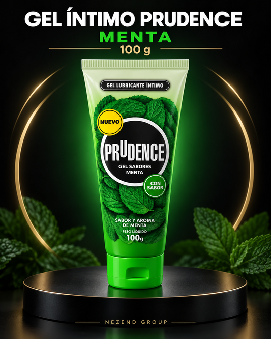 LUBRICANTE NEUTRO CON AROMA A MENTA PRUDENCE 100 G